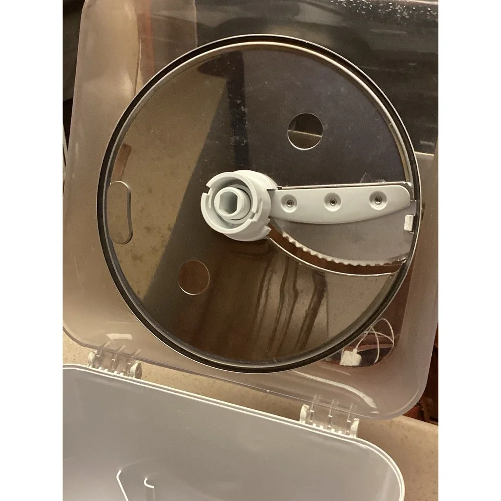 KitchenAid 13 Cup Food Processor Attachments Blades Disks w/ Storage Box
